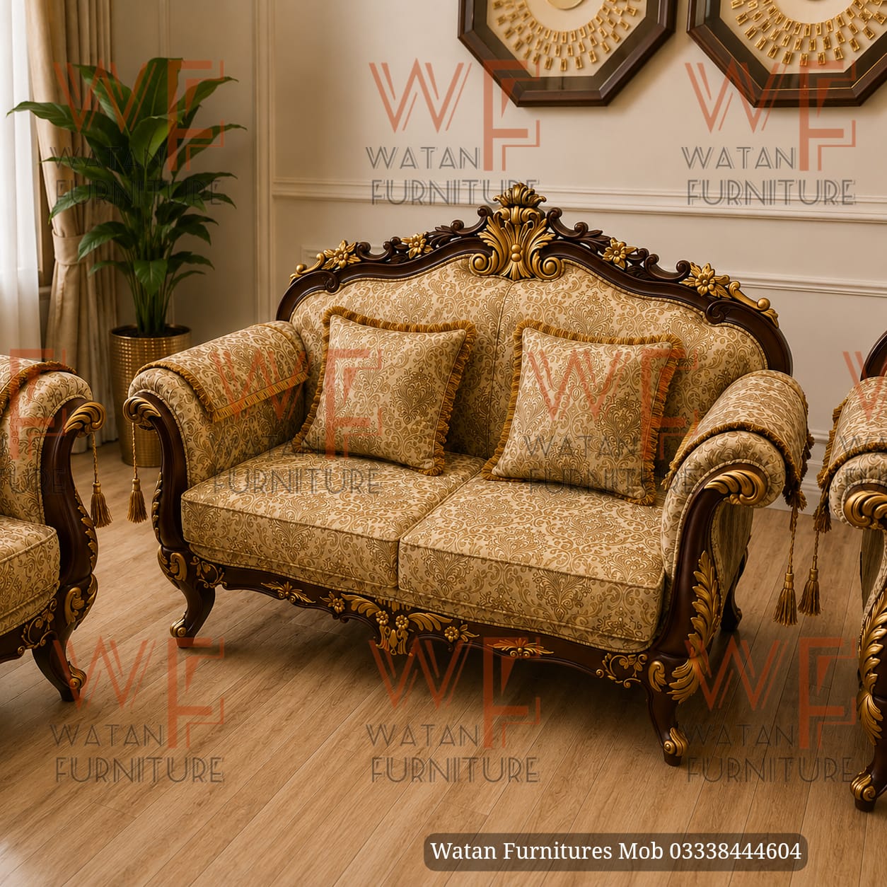 Roya Sofa WF-111 2 Seater