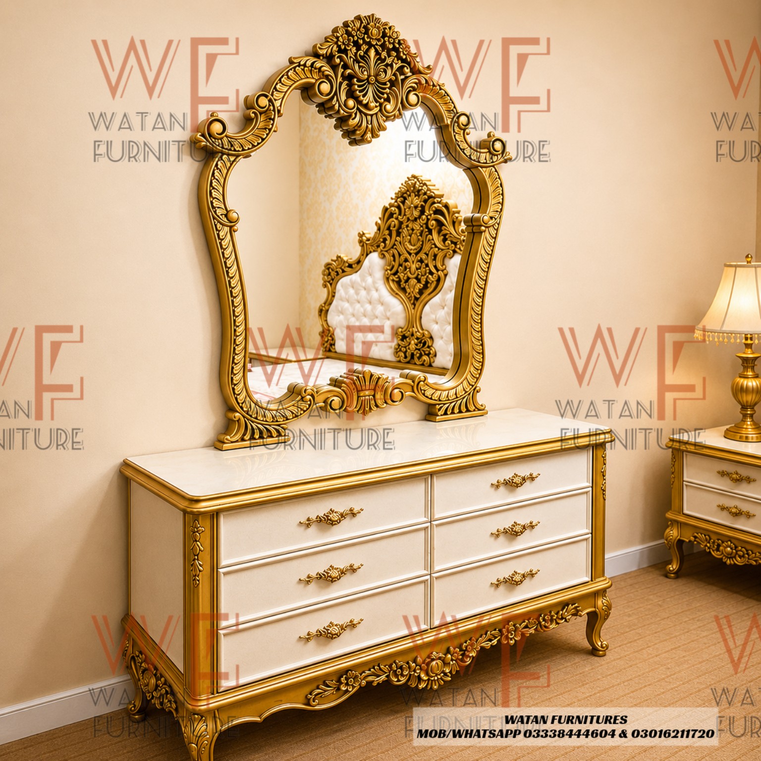royal-gold-bed-dressing